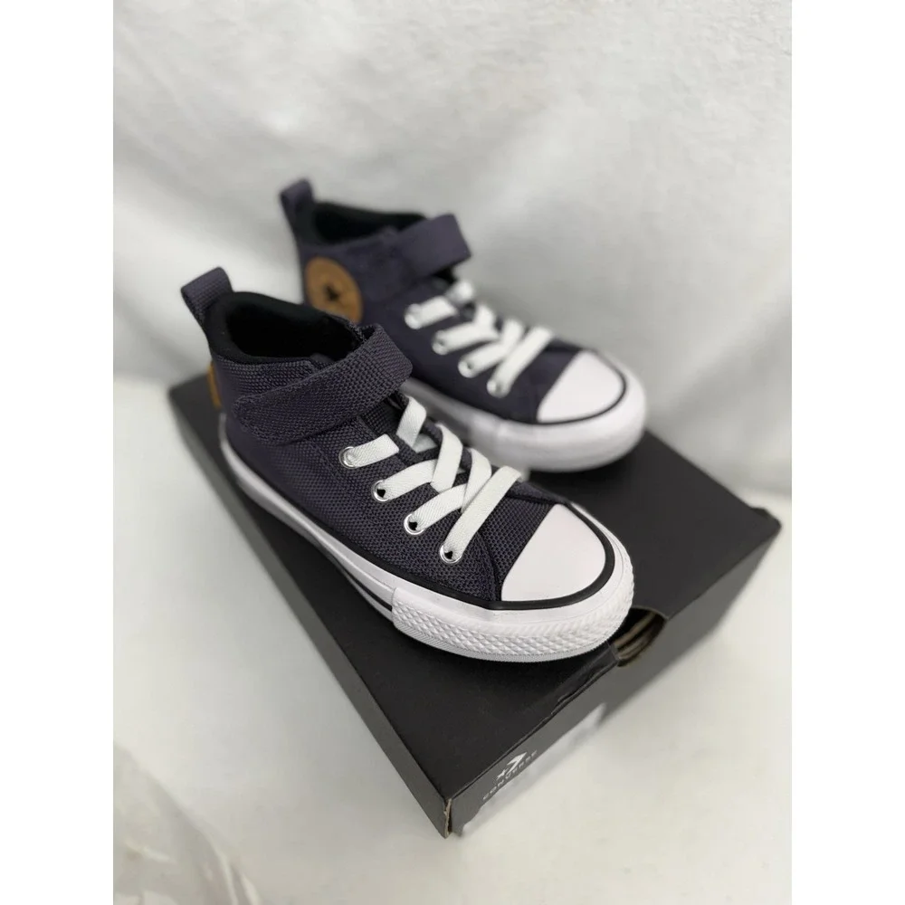 Converse Size Youth 11 CTAS Malden Street Sneakers Shadow Purple Mid Top A09320F
